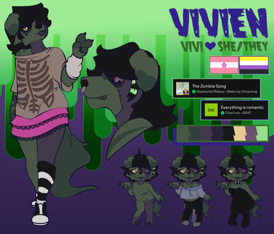 Vivian - Zombie Pup Sona